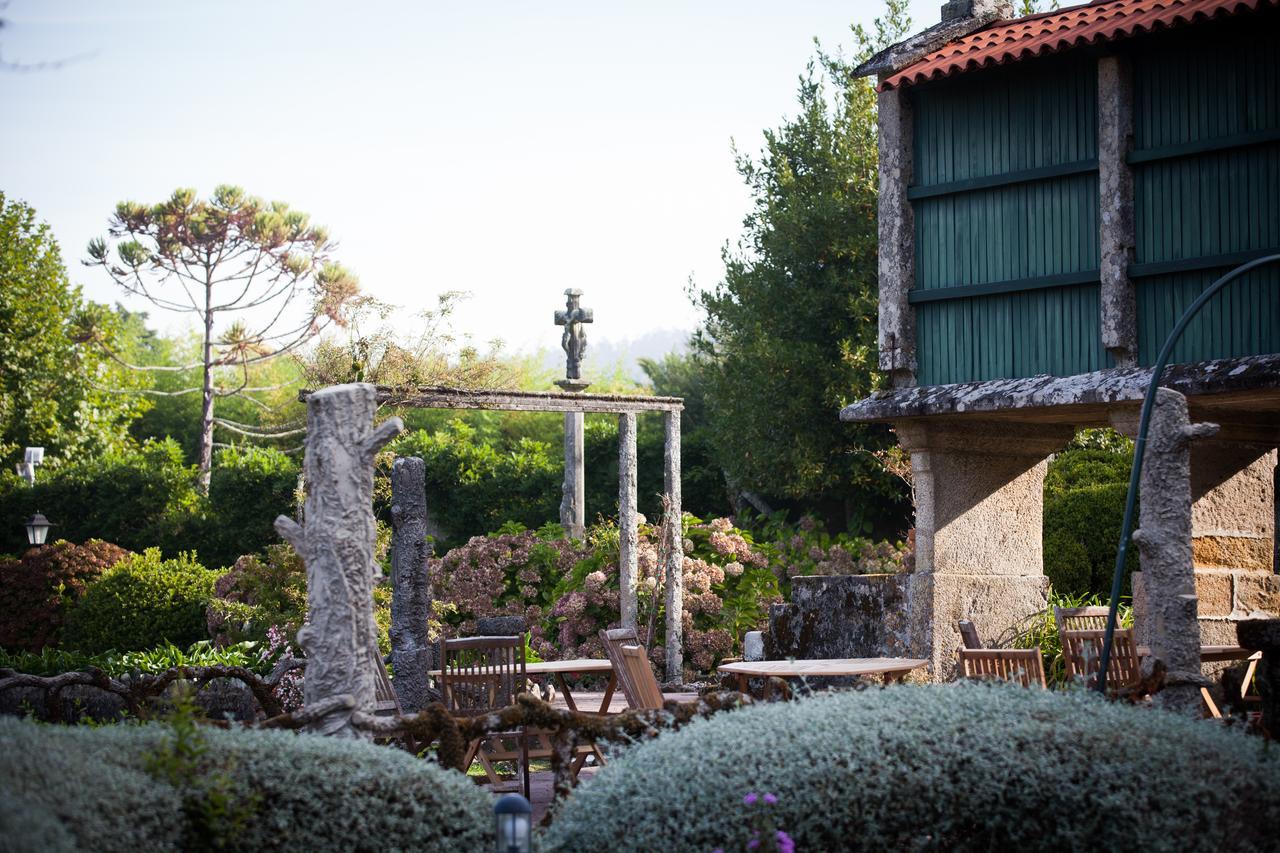 Termas De Cuntis - Hotel Castro Do Balneario Exteriér fotografie